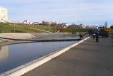 ГНБ прокол, Саранск, река Саранка, Саранская-Красноармейская, крепление ПНД-трубы