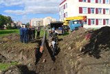 ГНБ прокол, Саранск, Волгоградская, будущий газопровод