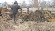 ГНБ прокол, Саранск, Александровское шоссе, 69 метров пробурено