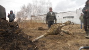 ГНБ прокол, Саранск, Александровское шоссе, расширитель (ример)