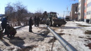 ГНБ прокол, Саранск, новостройка, подготовка футляра (ПНД трубы)