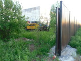 ГНБ прокол под забором, Саранск, пилотное бурение